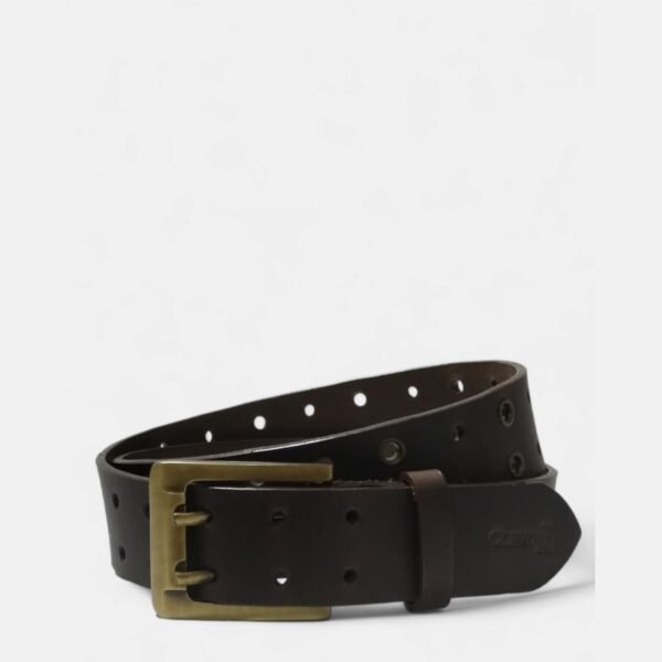 142 sin título_20250729204507 Cinturón unifaz de cuero para hombre con ojaletes