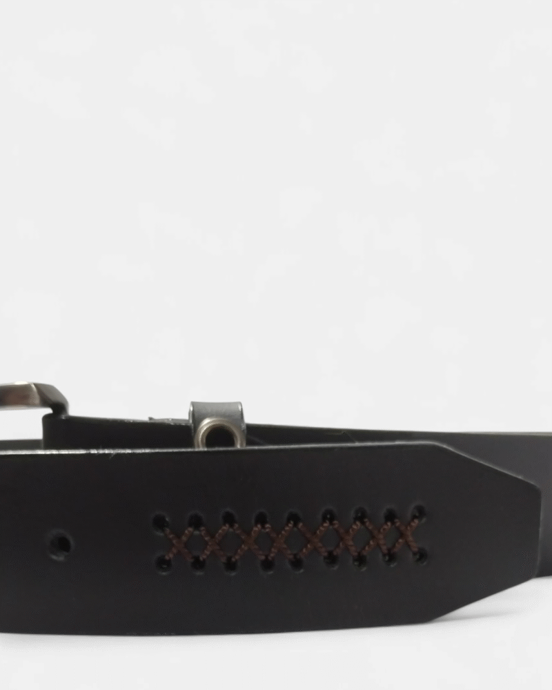 Photoroom-20250728_144622_3 Cinturón unifaz de cuero para hombre con ojaletes y tejido