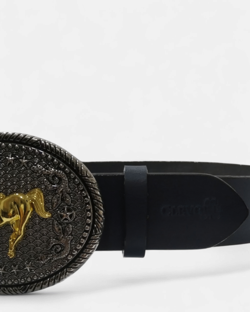 Photoroom-20250728_144623_40 Cinturón de cuero azul oscuro unifaz con chapa para hombre