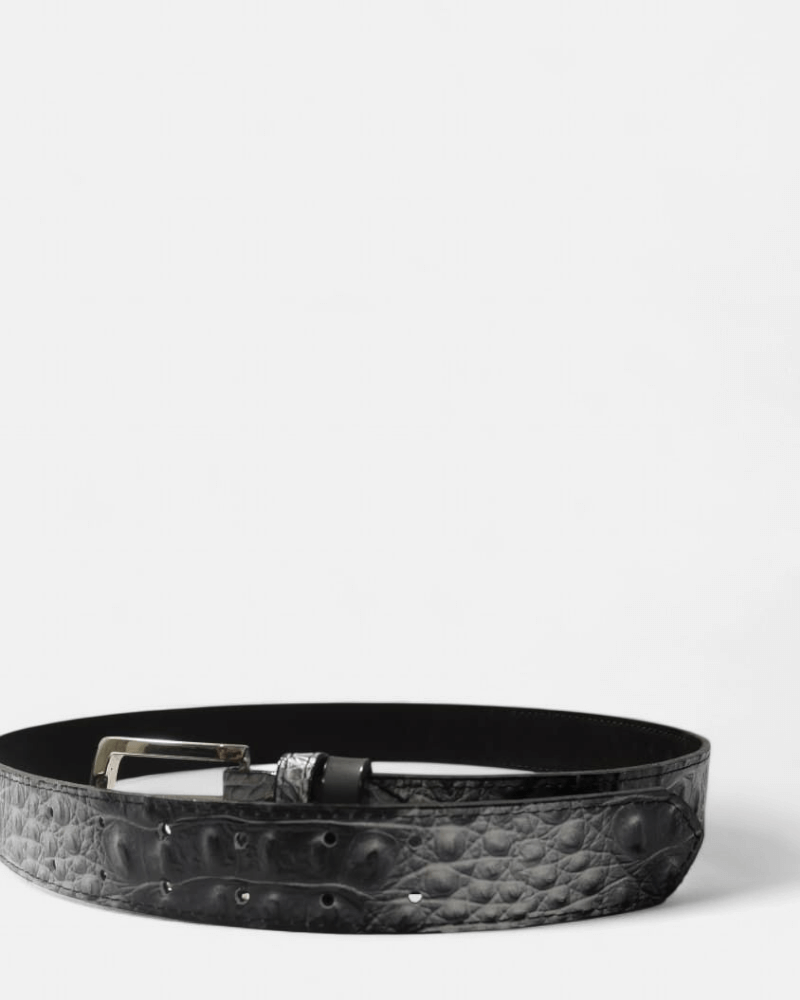 Photoroom-20251001_162110_9 Cinturón unifaz de cuero vacuno para hombre, grabado con textura de cocodrilo